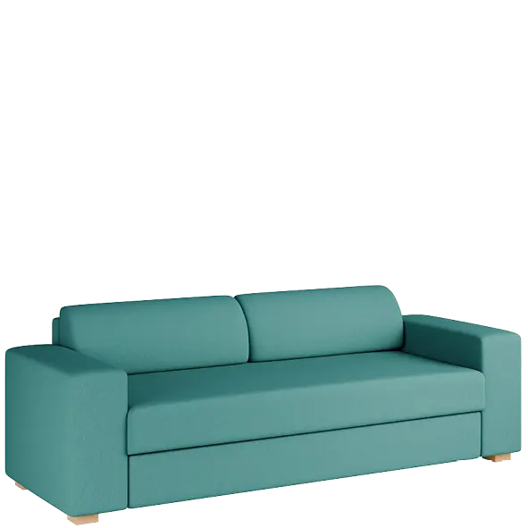 MONROE pohovka celočalouněná, látka BO 57 tyrkys